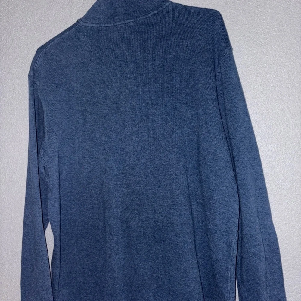 Polo Ralph Lauren Heather Blue Zip-Up Sweater